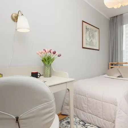 Cozy Two-Bedroom Apartment Mokotow By Noclegi Renters Warsaw Exterior photo